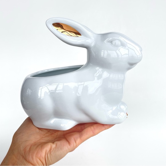 Threshold Rabbit-Shaped Porcelain Candy Dish - Picture 10 of 14